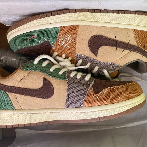 Nike Air Jordan 1 Retro OG x Zion Williamson Low “Voodoo" Size 7 - Picture 2 of 10